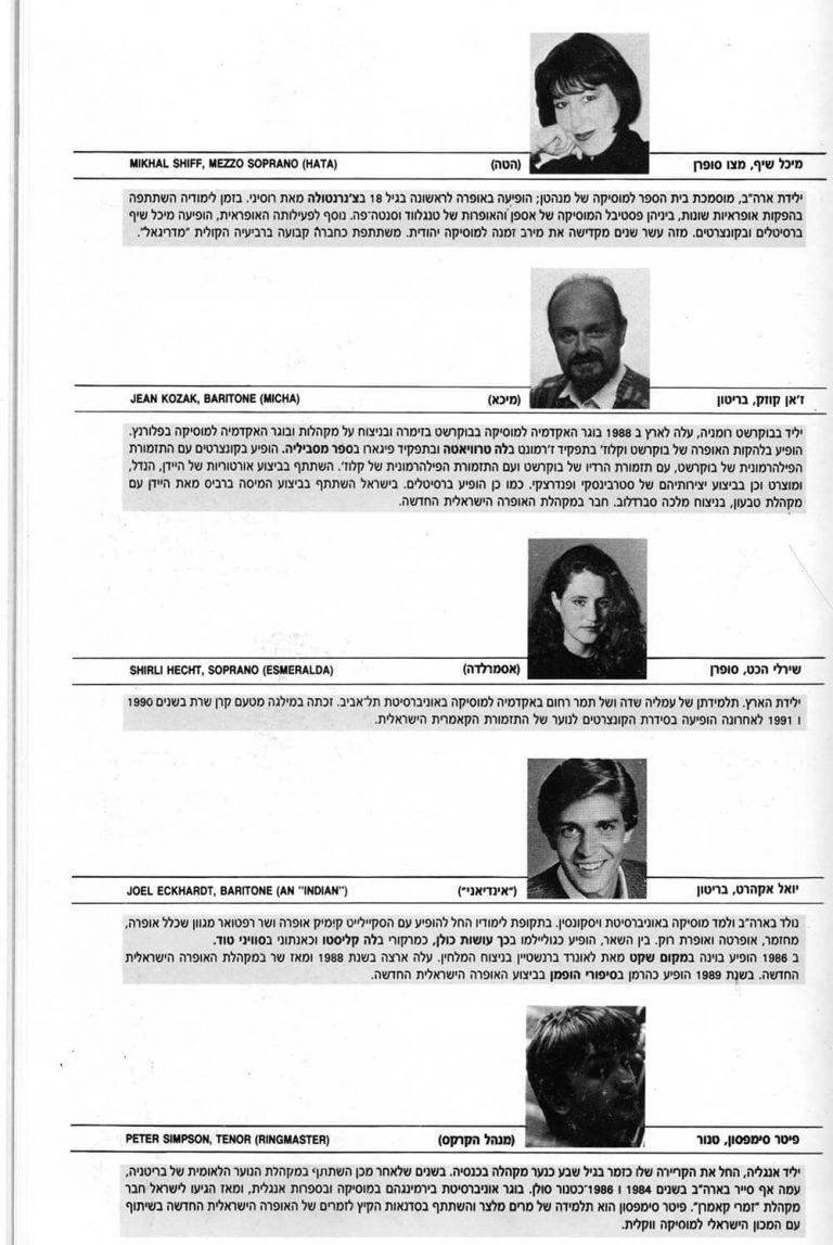 1991-01, Smetana 'the bartered bride' at the New Israeli Opera-2