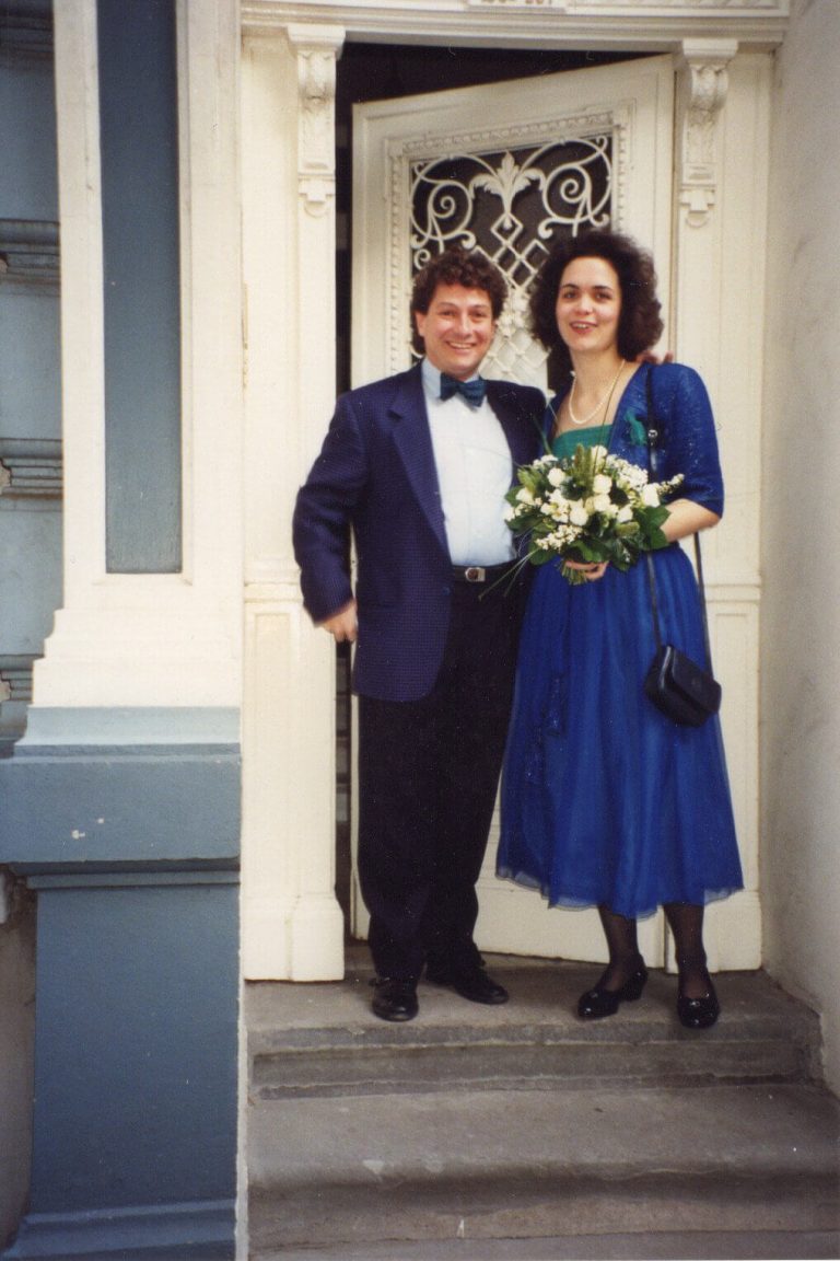 1991-10-11, David and Tabea get married in Düsseldorf