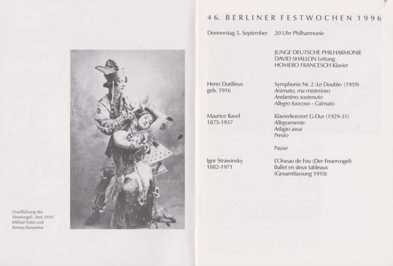 1996-09-05, Conducting the Junge Deutsche Philharmonie at the Berliner Festwochen